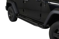 Trittbretter SCHWARZ für JEEP