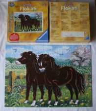 Ravensburger Flokati ( Samtstruktur )Puzzle, 250 Teile, Pferde, Junior