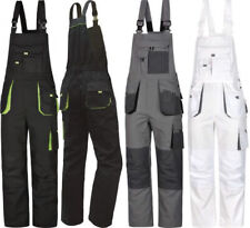 Restposten Power Herren Latzhose Arbeitshose Arbeitslatzhose schwarz grau weiß