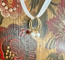 Creolen 375 Gelbgold Mit Süßwasserperlen 