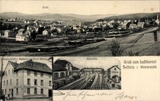 Ak Selters im Westerwald, Gesamtansicht, Gastwirtschaft und... - 11236722