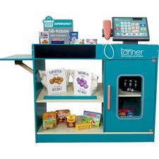 Moderne Supermarkt Theke aus