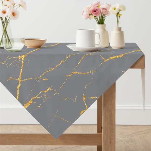 Tischdecke outdoor anthrazit - tischdecke,