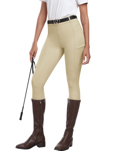 Damen reitleggings silikon - reitleggings,