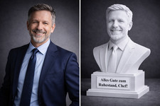 Büste nach foto - 3d,