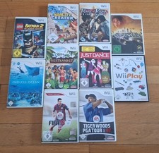 10 Spiele Für Nintendo Wii Inkl. Just Dance 