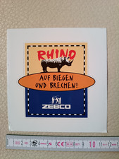Aufkleber/Sticker: ZEBCO Rhino