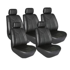 5x PREMIUM Kunstleder Sitzbezug Schonbezüge VAN BUS Mini Van Auto Sitz Bezüge
