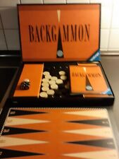 Original Backgammon Spiel Ravensburger 1992 Vollständig Top Zustand