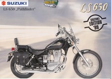 Suzuki LS  650  Pathfinder  Prospekt Brochure   2  Seiten 11 - 1999