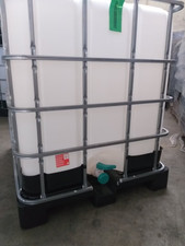 IBC Container Wassertank 1000 Liter, gereinigt und in neuwertigem Zustand