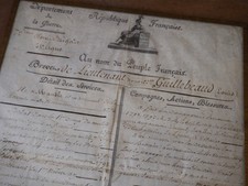 Napoleon BONAPARTE - Patent