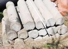 Rundpalisade mit Hohlkehle