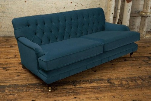 Blau designer sofa - designer,