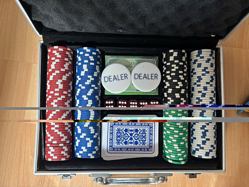 Poker aluminiumkoffer mit - aluminiumkoffer,