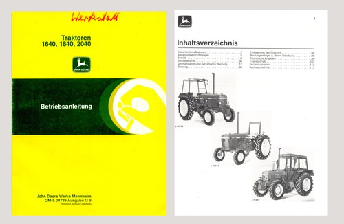 John deere traktor - john,