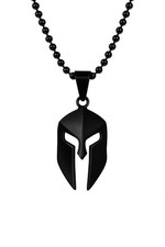 Halskette  Sparta Krieger Leonidas Herrenkette Samtbeutel Modeschmuck Geschenk