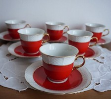 6 Tassen THUN Natalie 62 rot