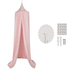 Betthimmel Baldachin Matelassé 230cm rosa BVH001rs