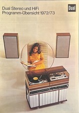 Dual 1972 1973 Katalog Prospekt Broschüre Vintage Design