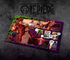 Monkey D. Luffy One Piece Spielmatte mit Zonen OPCG TCG Kartenspiel-Spielmatte