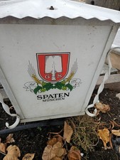 Spatenbräu Laterne Garten Dekoration