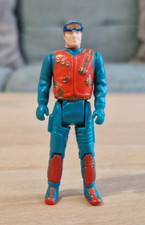 MASK Kenner Action Figuren - Dusty Hayes /Delivery Man - M.A.S.K. Original Figur