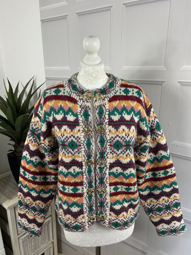 Norweger stil strickjacke - norweger,