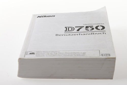 Nikon d750 benutzerhandbuch - benutzerhandbuch, de