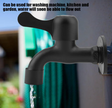 Edelstahl Wasserhahn Wandmontage Wasserhahn Garten Wasserhahn für Bad Wischmop Pool