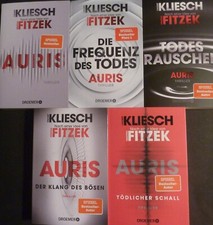 Vincent Kliesch / Sebastian Fitzek - Auris Band 1 bis 5 - UNGELESEN