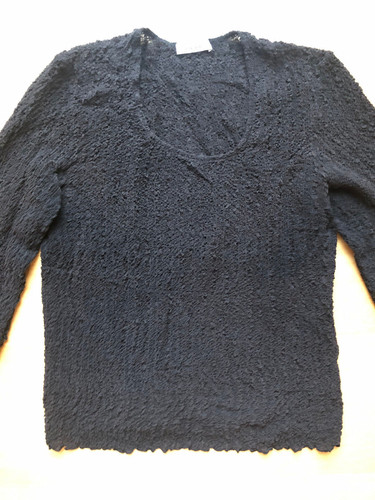 Boucle pullover netzmuster - boucle,
