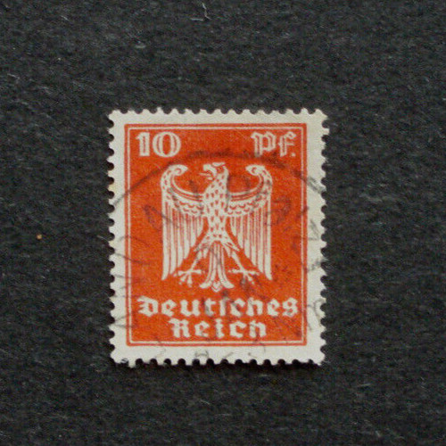 Reichsadler 10 pfg - dr:, fm