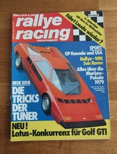 Rallye racing 1979 - racing, talbot