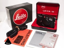 LEICA M6 0.72 Black Chrome “Leitz” [10404] 1985 Full Set Boxed, Gurt & Papiere