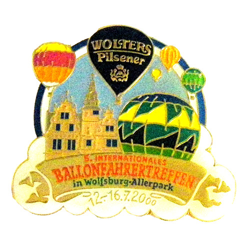 Wolters bier ballon pin - , pin-aus