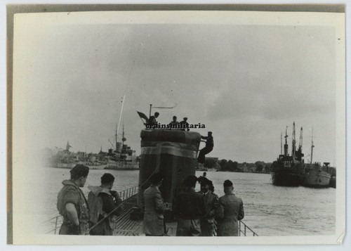 Repro foto kriegsmarine boot - kriegsmarine, u-boot