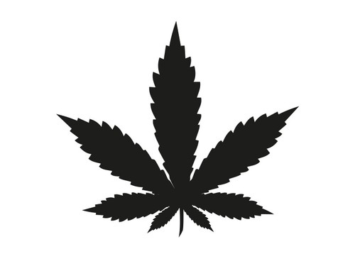Plott aufkleber cannabis - plott,