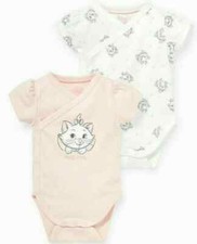 2x Wickel Body Gr.50 56 62 Disney NEU 100% Baumwolle bio aristocats marie baby