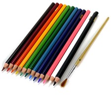 12 Stück Aquarell Buntstifte