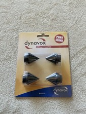 DYNAVOX  Lautsprecherspikes, Boxenspikes, Subwooferspikes, schwarz