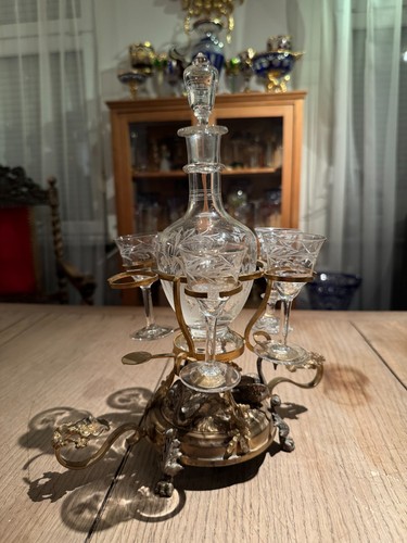 Seltene antike glass karaffe - seltene,