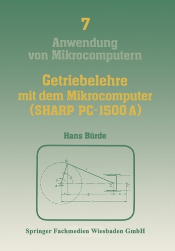 Hans getriebelehre mit dem - -,
