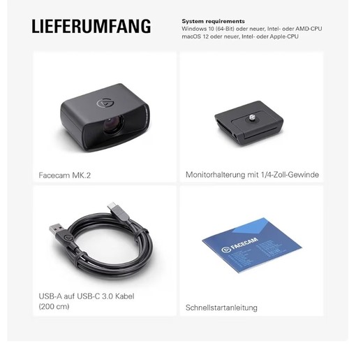 Elgato facecam full webcam - facecam, full-hd-webcam