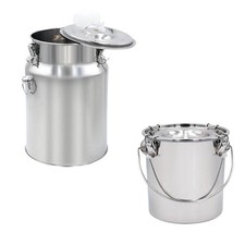 Edelstahl Melkeimer Kuh Ziegen