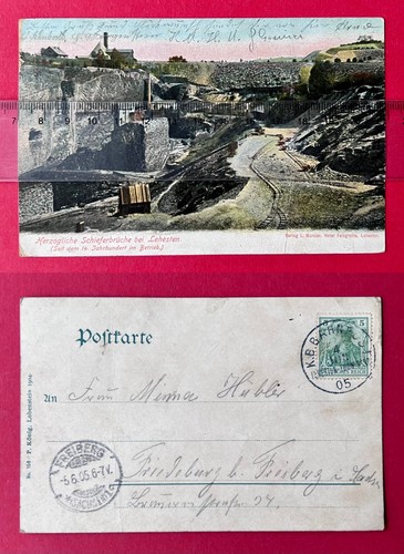 Bergbau lehesten in - bergbau,