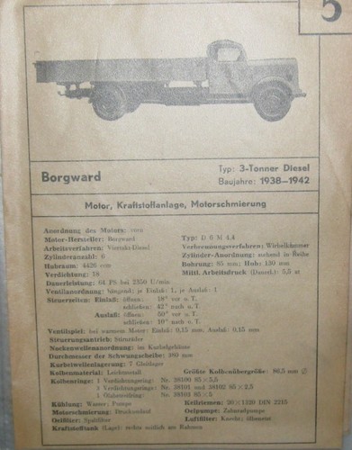 Borgward 3 tonner - *,