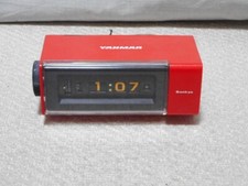 Sankyo 612 Flip Clock Retro Digital Wendewecker Rot Vintage Funktioniert