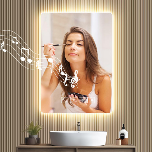 Badspiegel dimmbar mit led - badspiegel,