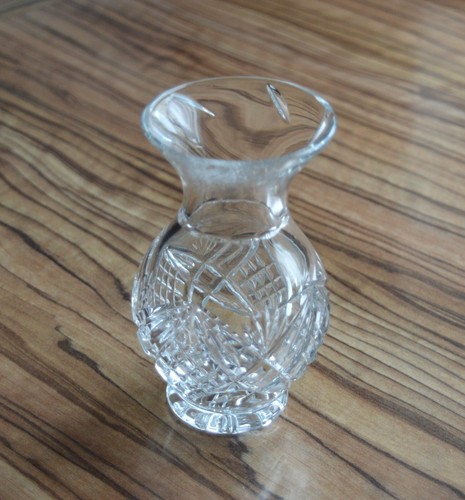 Vase kristall geschliffen - vase,